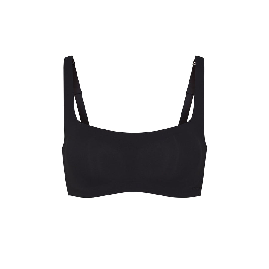 NAKED SCOOP BRALETTE | ONYX