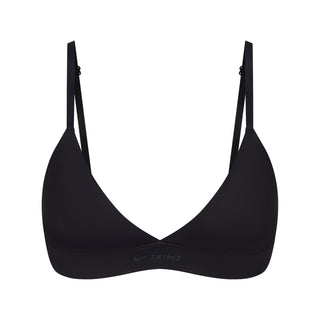 NikeSKIMS SHINE TRIANGLE BRA | OBSIDIAN