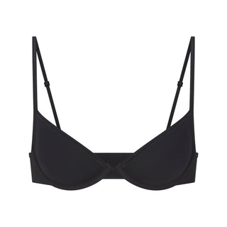 EVERYDAY COTTON UNLINED DEMI BRA | ONYX
