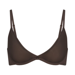 WEIGHTLESS SCOOP BRA | ESPRESSO