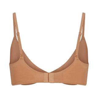 WEIGHTLESS SCOOP BRA | OCHRE