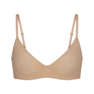 FITS EVERYBODY UNLINED DEMI BRA | CLAY