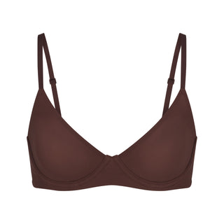 FITS EVERYBODY UNLINED DEMI BRA | COCOA