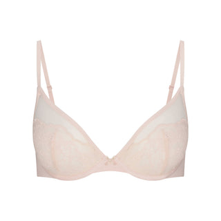 SKIMS LACE UNLINED DEMI BRA | PRIMROSE