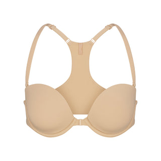 FITS EVERYBODY RACERBACK DEMI BRA | CLAY