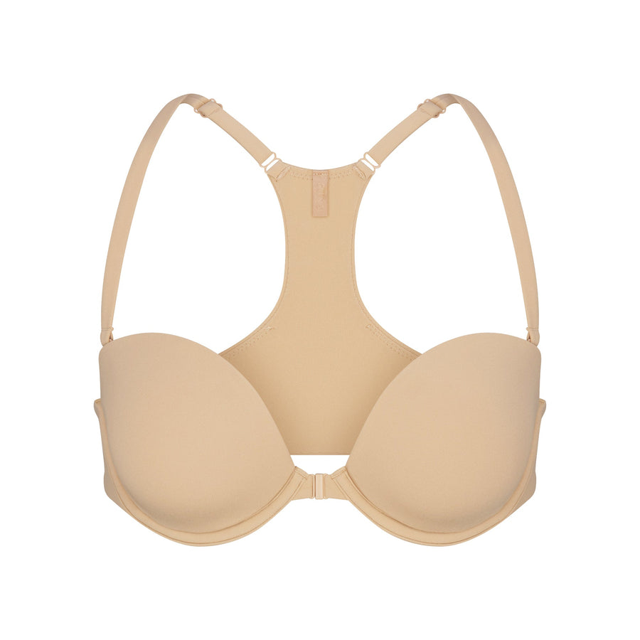 FITS EVERYBODY RACERBACK DEMI BRA | CLAY