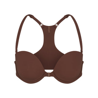 FITS EVERYBODY RACERBACK DEMI BRA | COCOA