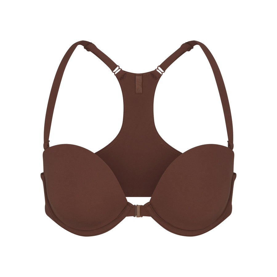 FITS EVERYBODY RACERBACK DEMI BRA | COCOA
