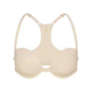 FITS EVERYBODY RACERBACK DEMI BRA | SAND