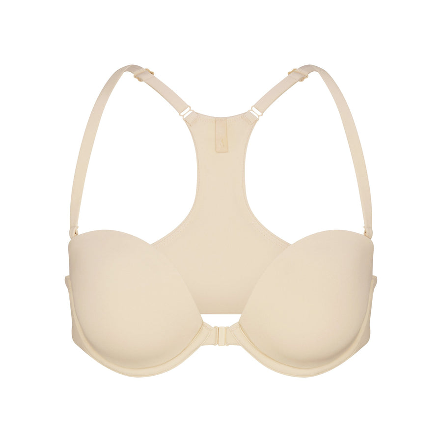 FITS EVERYBODY RACERBACK DEMI BRA | SAND