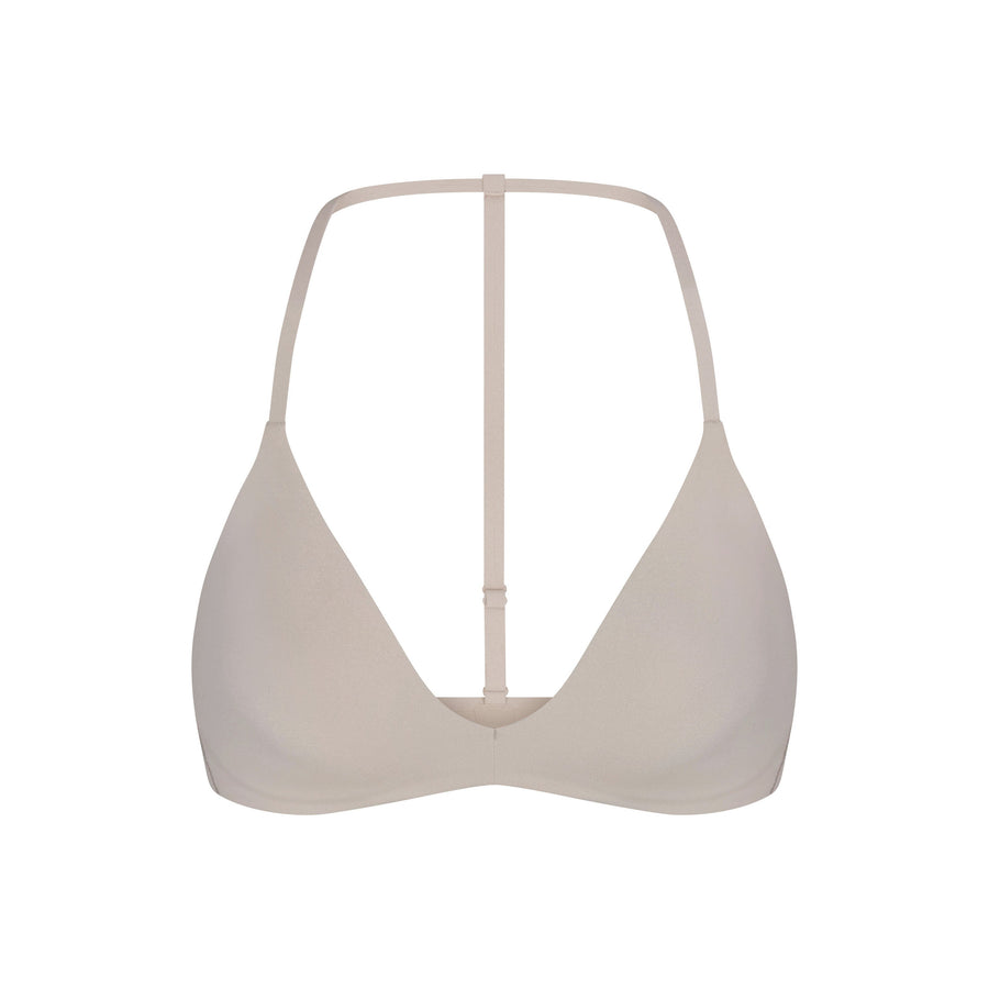 NikeSKIMS STUDIO STRETCH T-BACK TRIANGLE BRA | LINEN
