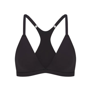 FITS EVERYBODY RACERBACK TRIANGLE BRALETTE | ONYX