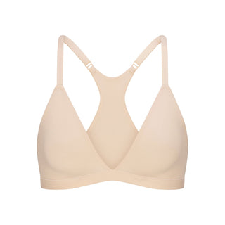 FITS EVERYBODY RACERBACK TRIANGLE BRALETTE | SAND