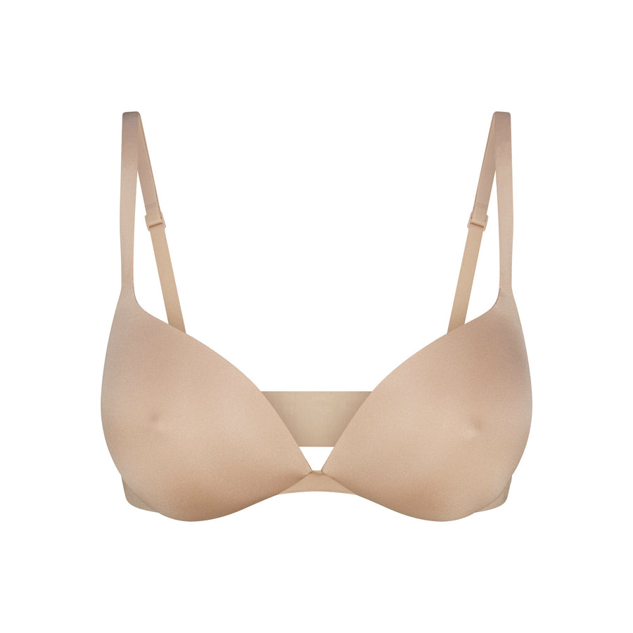 SKIMS ULTIMATE NIPPLE WIRELESS PUSH-UP BRA | CLAY
