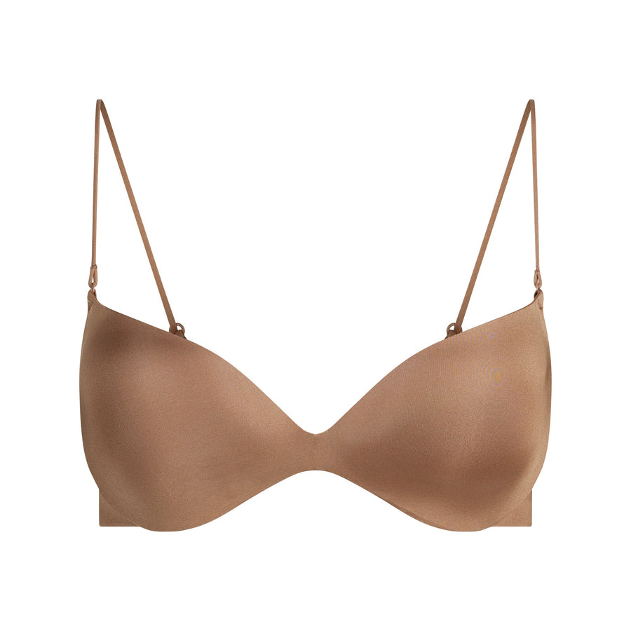 WIRELESS FORM MICRO STRAP PLUNGE BRA | SIENNA