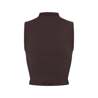 NikeSKIMS VINTAGE SEAMLESS MOCK NECK BRA TOP | PHOENIX