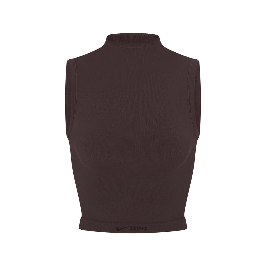 NikeSKIMS VINTAGE SEAMLESS MOCK NECK BRA TOP | PHOENIX