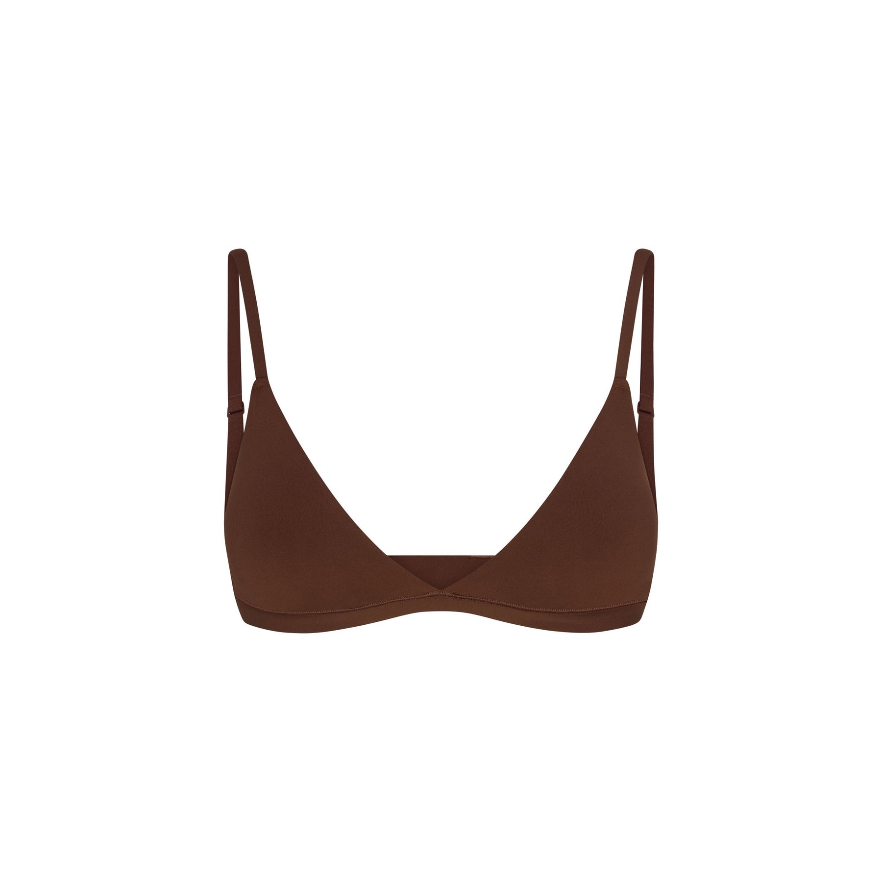 FITS EVERYBODY MASTECTOMY TRIANGLE BRALETTE | COCOA