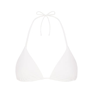 SIGNATURE SWIM TRIANGLE BIKINI TOP | SNOW