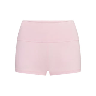 COTTON JERSEY FOLDOVER SHORT | CHERRY BLOSSOM