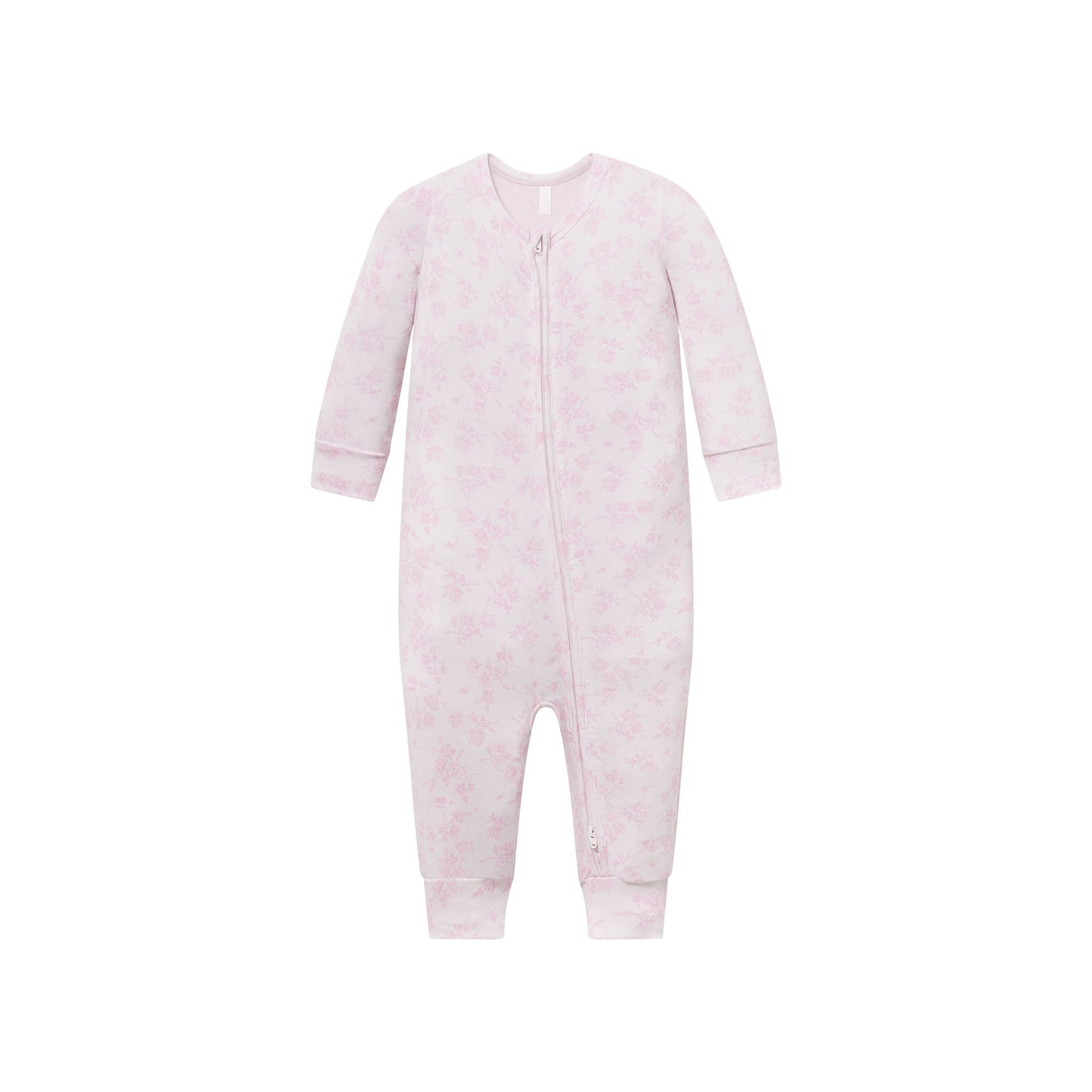 SKIMS SLEEP BABY ONESIE | SNOW DELICATE FLORAL PRINT