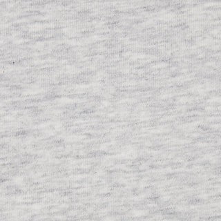 COTTON JERSEY SCOOP NECK LONG SLEEVE TOP | LIGHT HEATHER GREY