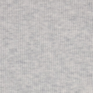 COTTON RIB BRIEF | LIGHT HEATHER GREY