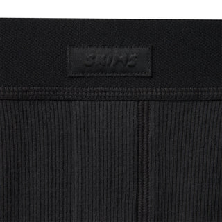 COTTON RIB LOOSE BOXER | SOOT
