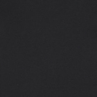 COTTON RIB T-SHIRT | SOOT
