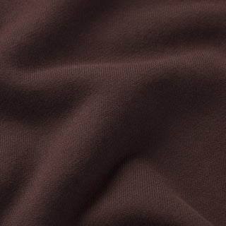 FRENCH TERRY ZIP UP HOODIE | ESPRESSO
