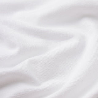 LIGHTWEIGHT COTTON LOGO PICOT THONG | SNOW
