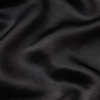 LIGHTWEIGHT SATIN STRAIGHT LEG PANT | OBSIDIAN