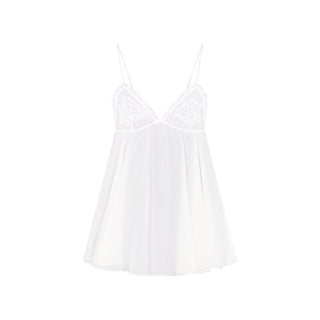 SKIMS ROMANCE BABYDOLL DRESS | IVORY