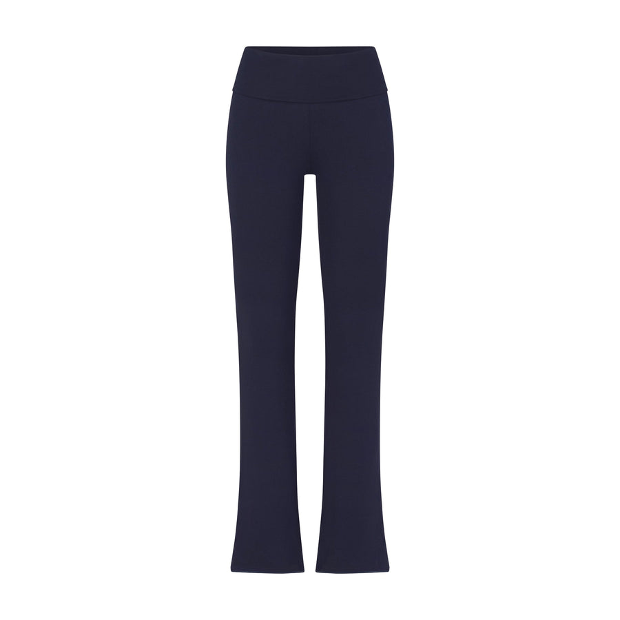 COTTON JERSEY FOLDOVER PANT | NAVY