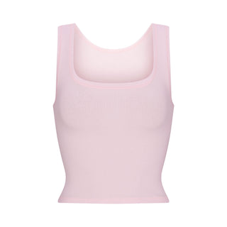COTTON RIB TANK | CHERRY BLOSSOM
