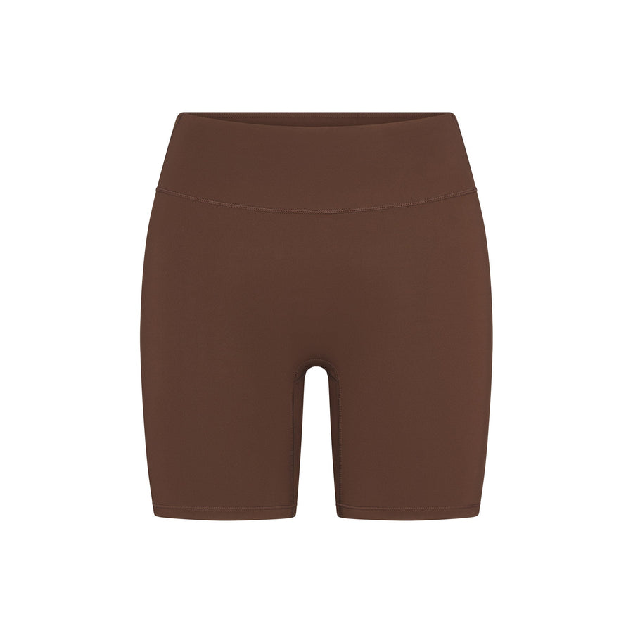 NikeSKIMS MATTE 5" BIKER SHORT | DARK SEPIA
