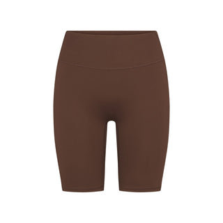 NikeSKIMS MATTE 7" BIKER SHORT | DARK SEPIA