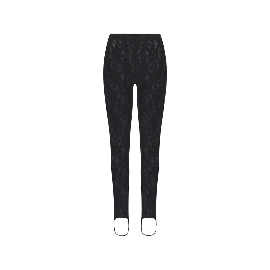 STRETCH LACE STIRRUP LEGGING | SOOT