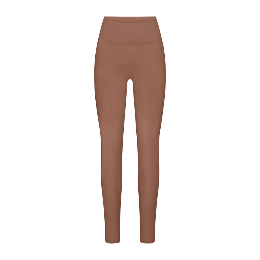 WOOL RIB HIGH-WAISTED LEGGING | SIENNA