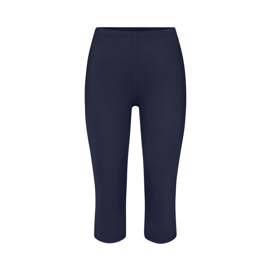 NikeSKIMS SHINE DRAWCORD CROP 17" LEGGING | NAVY