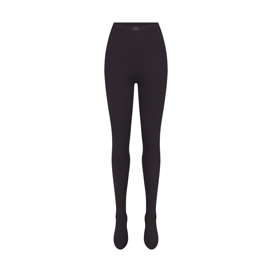 NikeSKIMS MATTE FOOTSIE GRIP LEGGING | OBSIDIAN