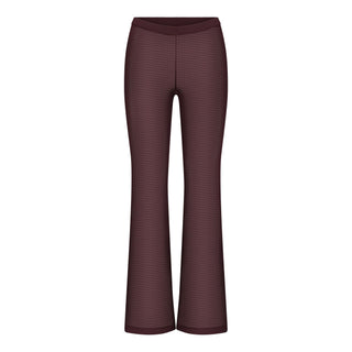 SLINKY KNIT LOW RISE PANT | CURRANT