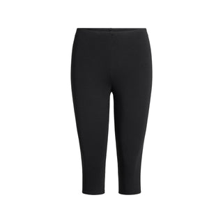 SMOOTH LAYERS HIGH-WAISTED CAPRI | OBSIDIAN