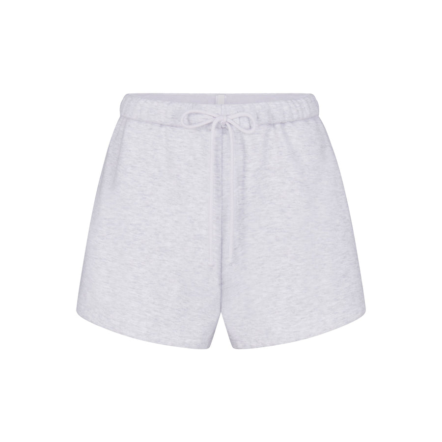 COTTON FLEECE SHORT | LIGHT HEATHER GREY