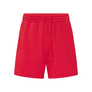 FLEECE LOUNGE MENS RELAXED SHORT | WASHED RED