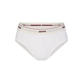 SKIMS COTTON RIB MENS BRIEF | CHALK