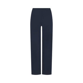 HEAVYWEIGHT CREPE STRAIGHT LEG PANT | NAVY
