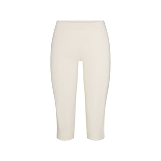 REFINED KNIT CAPRI | EGRET