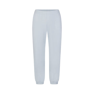 DRAPEY FRENCH TERRY CROPPED JOGGER | POWDER BLUE