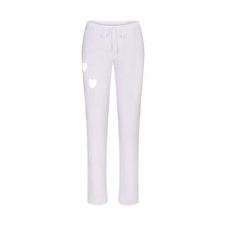 WORN IN JERSEY HEART STRAIGHT LEG PANT | SNOW